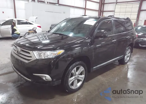 2012 Toyota Highlander Limited V6 из США, поврежденный, VIN 5TDDK3EH8CS148961